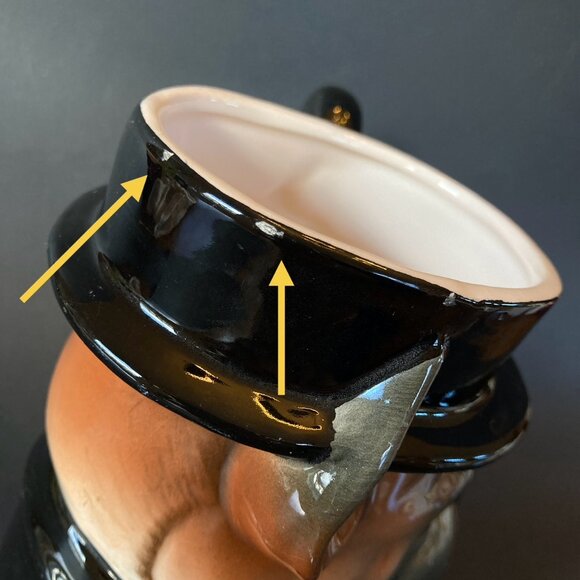 VTG Quon Quon Figural Animal 16oz Mug Boxer Dog Novelty Barware 80s Collectible - Picture 12 of 17